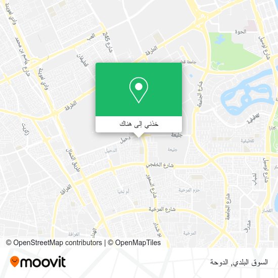 خريطة السوق البلدي