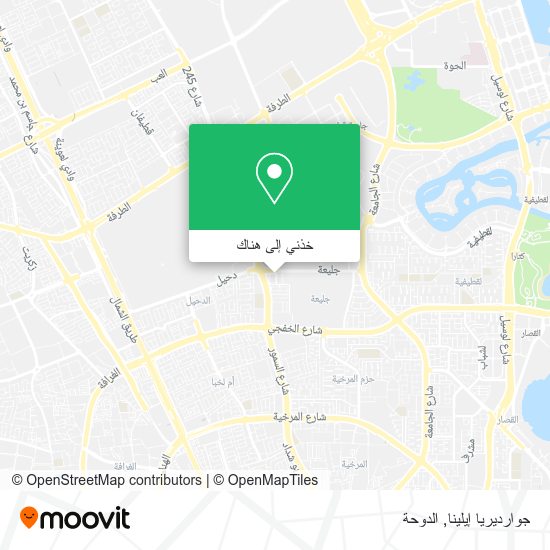 خريطة جوارديريا إيلينا