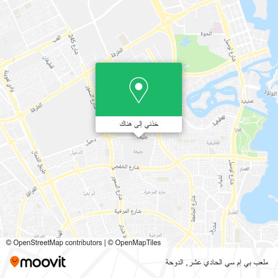 خريطة ملعب بي إم سي الحادي عشر