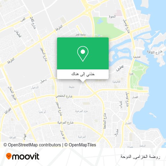 خريطة روضة الخزامى
