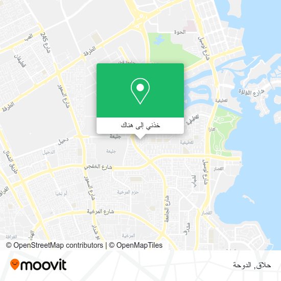 خريطة حلاق