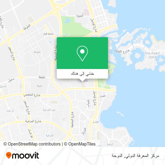خريطة مركز المعرفة الدولي
