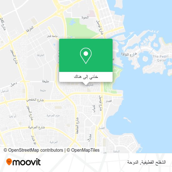خريطة الشفلح القطيفية