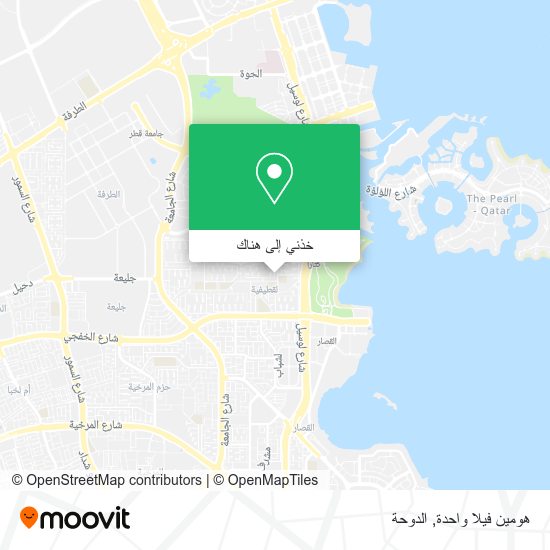 خريطة هومين فيلا واحدة