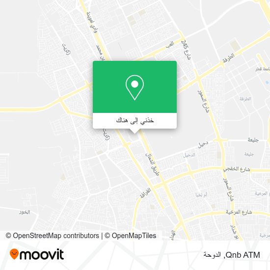 خريطة Qnb ATM
