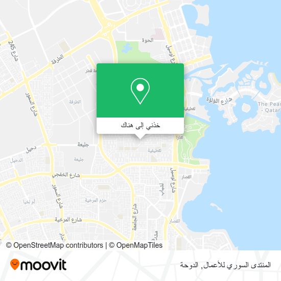 خريطة المنتدى السوري للأعمال