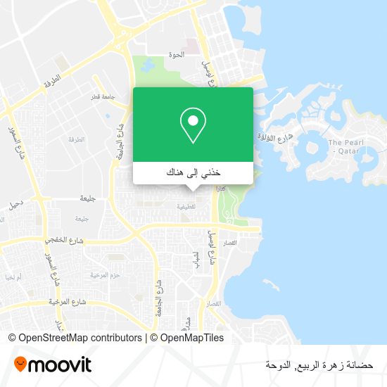 خريطة حضانة زهرة الربيع