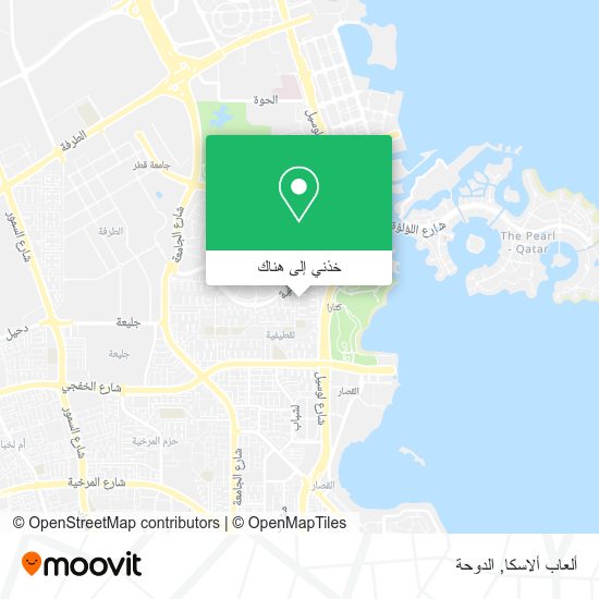 خريطة ألعاب ألاسكا