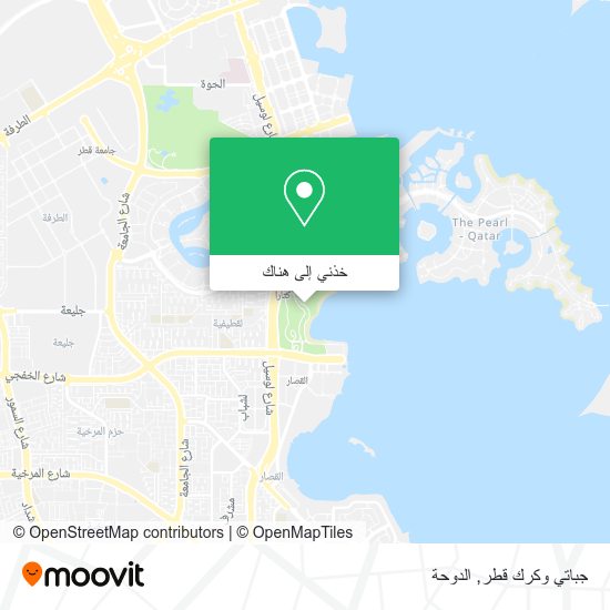 خريطة جباتي وكرك قطر