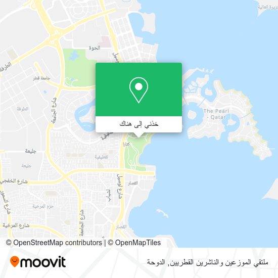 خريطة ملتقي الموزعين والناشرين القطريين