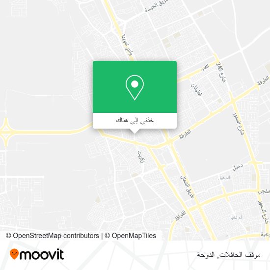 خريطة موقف الحافلات