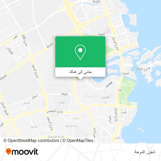 خريطة تاجن