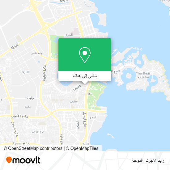 خريطة ريفا لاجونا