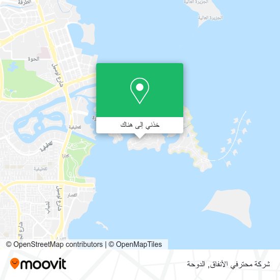 خريطة شركة محترفي الأنفاق