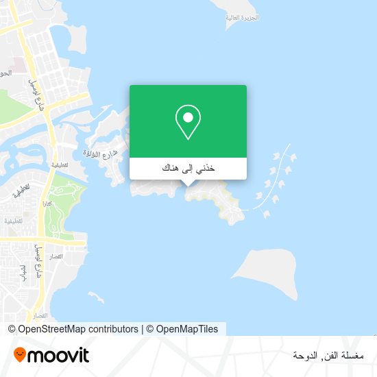 خريطة مغسلة الفن