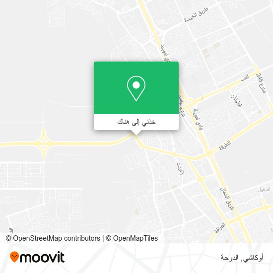 خريطة أوكاشي