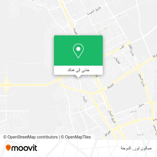 خريطة صالون لور