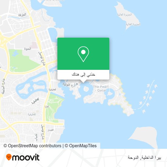 خريطة بيرا الداخلية