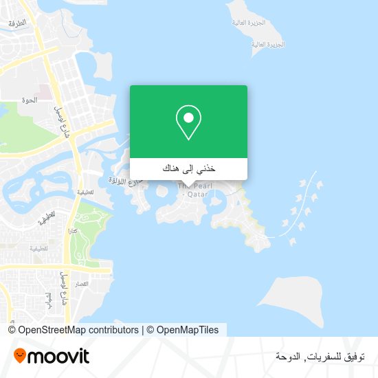 خريطة توفيق للسفريات