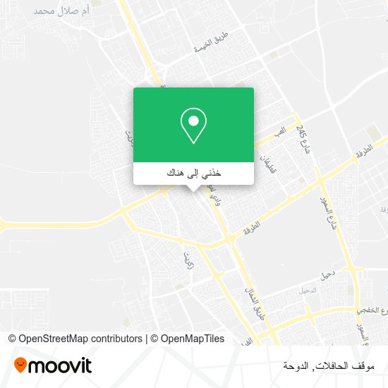 خريطة موقف الحافلات