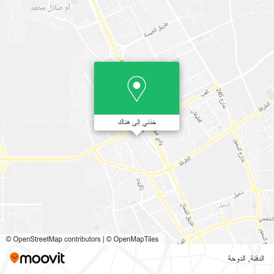 خريطة الدفنة
