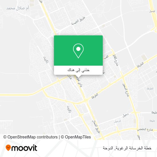 خريطة خطة الخرسانة الرغوية