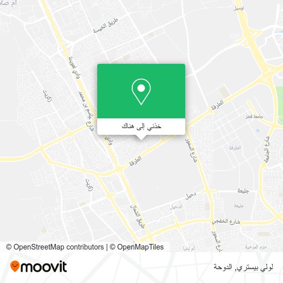 خريطة لولي بيستري