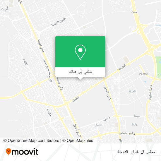 خريطة مجلس ال طوار