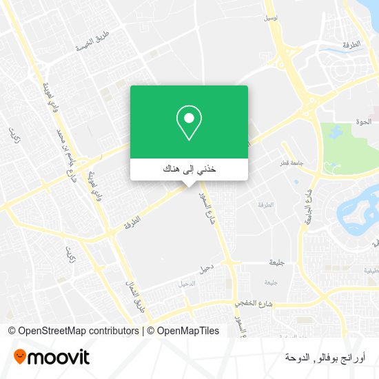 خريطة أورانج بوفالو