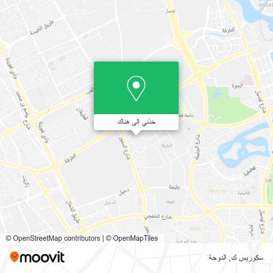 خريطة سكوريس ك