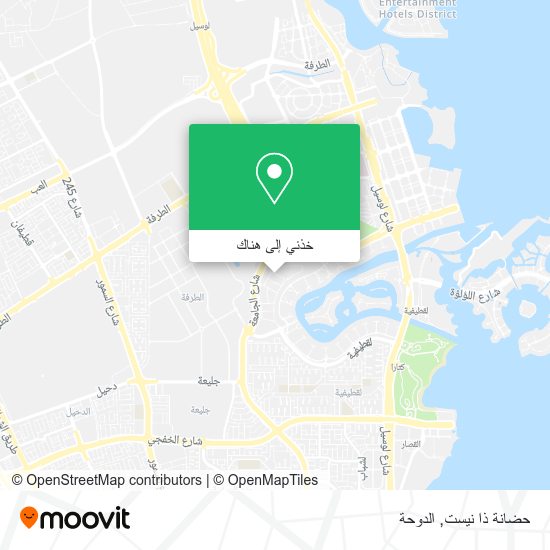 خريطة حضانة ذا نيست