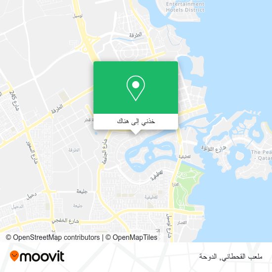 خريطة ملعب القحطاني