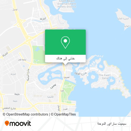 خريطة سيميت ساراي