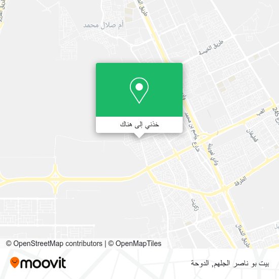 خريطة بيت بو ناصر الجلهم