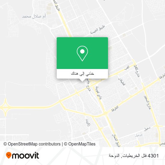 خريطة 4301 فلل الخريطيات