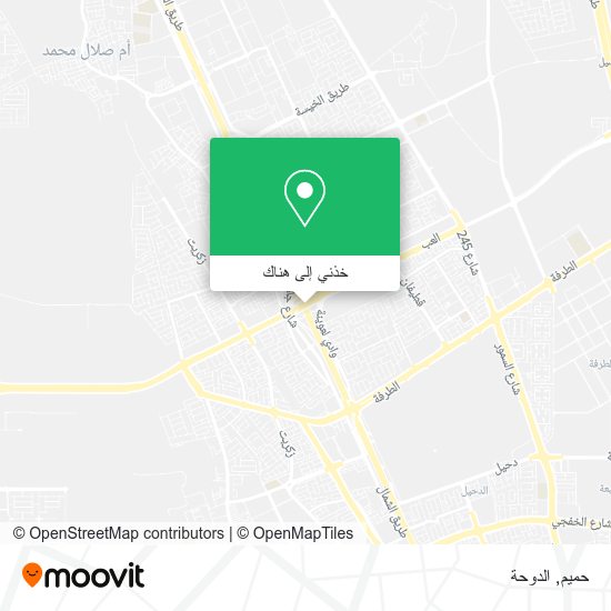 خريطة حميم