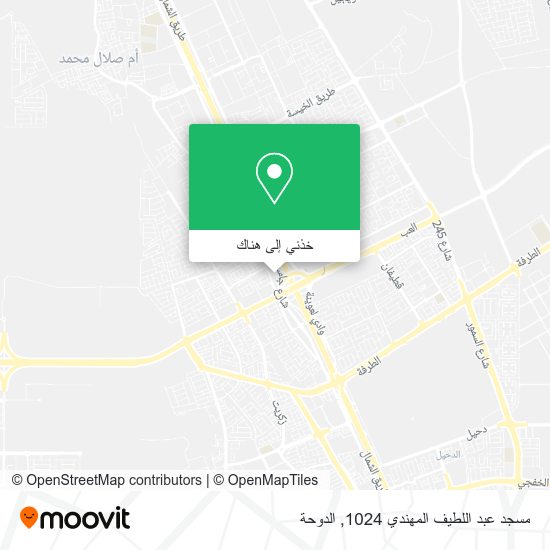 خريطة مسجد عبد اللطيف المهندي 1024