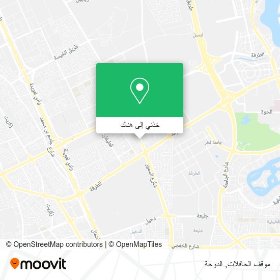 خريطة موقف الحافلات