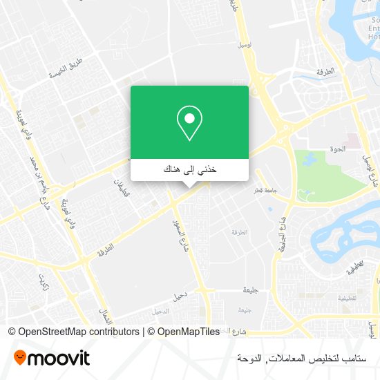خريطة ستامب لتخليص المعاملات