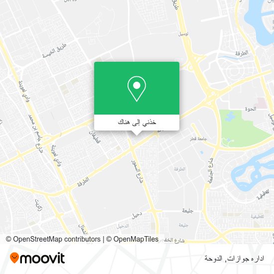 خريطة اداره جوازات