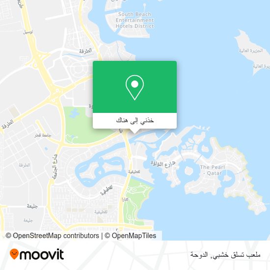 خريطة ملعب تسلق خشبي