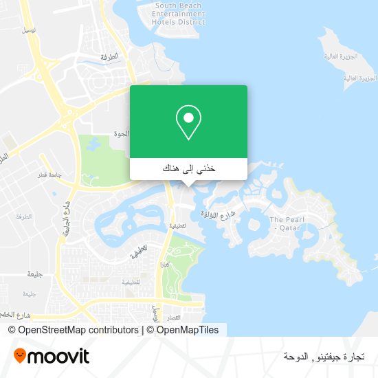 خريطة تجارة جيفتينو