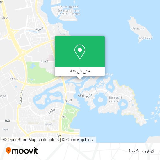 خريطة لايتفورم