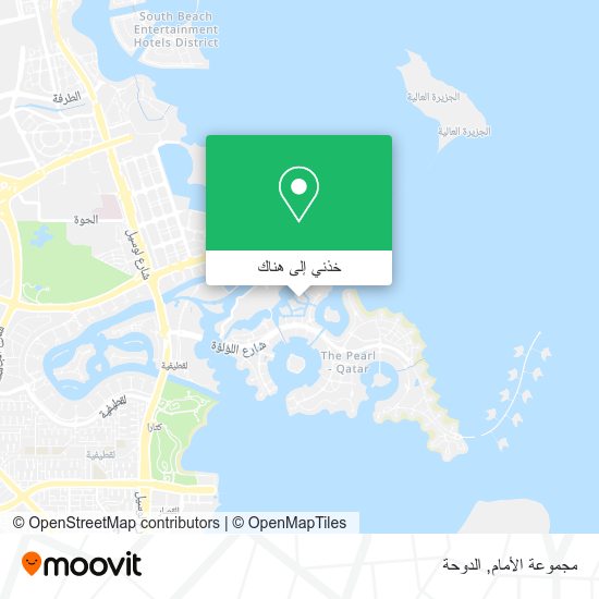 خريطة مجموعة الأمام