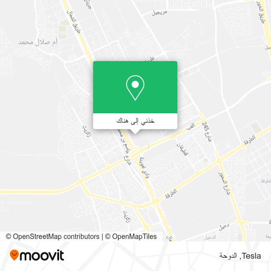 خريطة Tesla