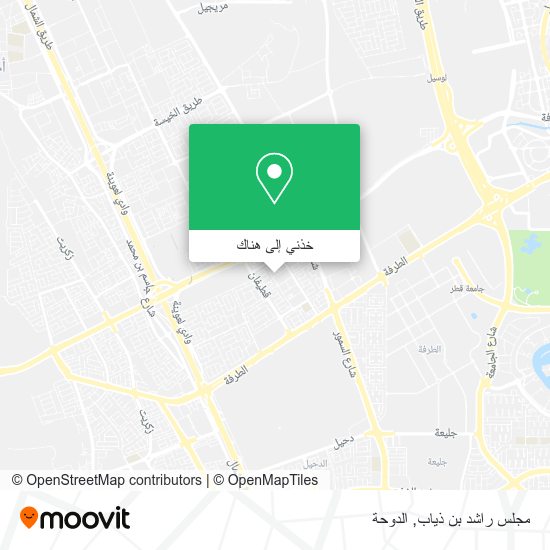خريطة مجلس راشد بن ذياب