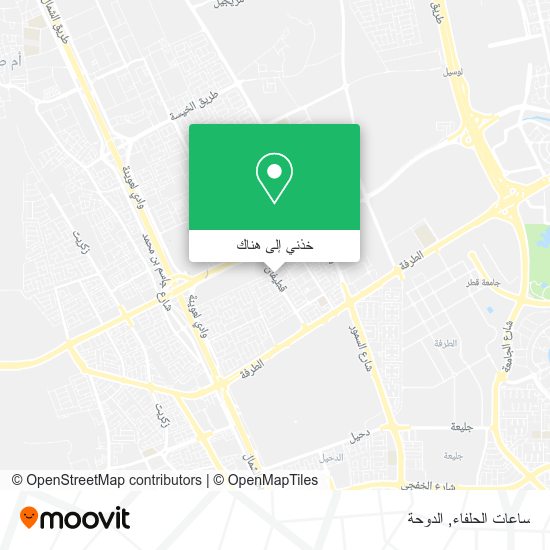 خريطة ساعات الحلفاء