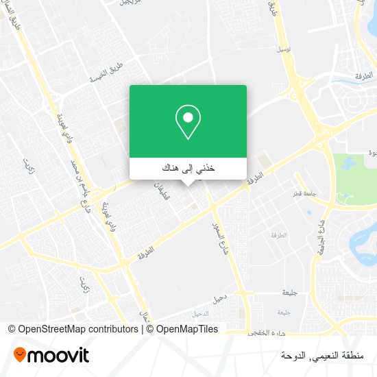 خريطة منطقة النعيمي