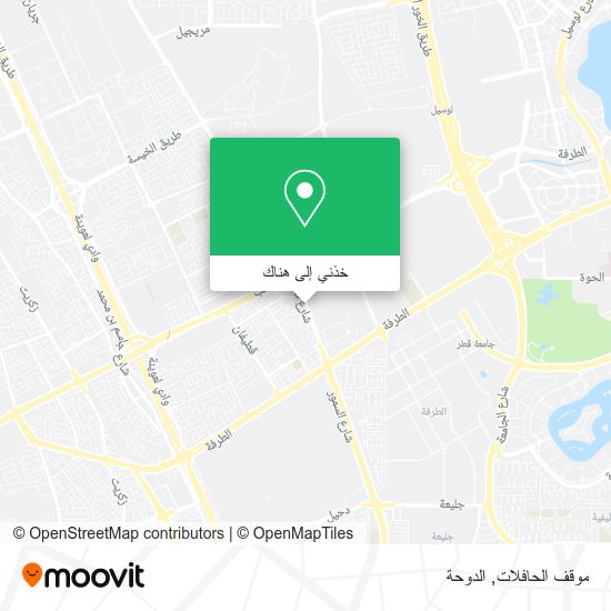 خريطة موقف الحافلات