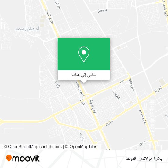 خريطة بلازا هولاندي